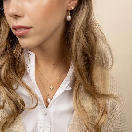 collar cruz gold - Imagen 4