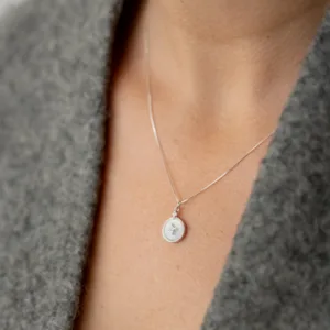 collar starlight nacar plata