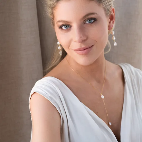 collar cascais perla plata gold - Imagen 4