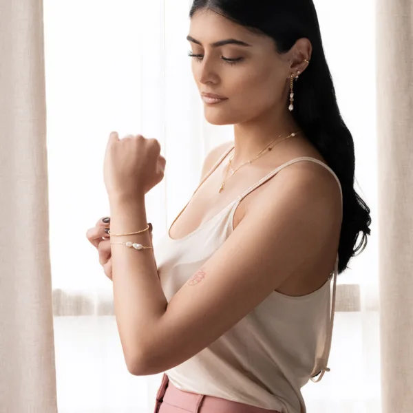 pulsera always perla gold - Imagen 3
