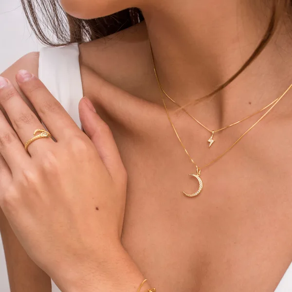 collar rayo gold - Imagen 3